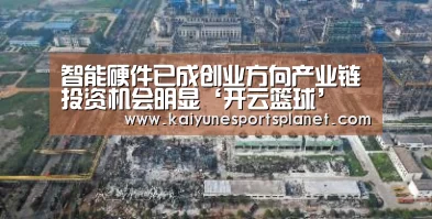 智能硬件已成创业方向产业链投资机会明显‘开云篮球’(图4) 开云竞猜